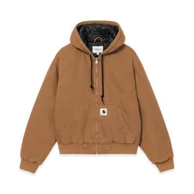 Carhartt WIP Women's OG Active Jacket "WIP H Brown Rinsed"