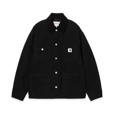 Carhartt WIP Women's OG Michigan Coat "Black/Black Rinsed"
