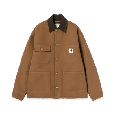 Carhartt WIP Women's OG Michigan Coat "WIP H Brown/Tobacco Rinsed"
