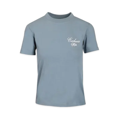 Carhartt WIP Women's/S Gracious T-Shirt "Blue"