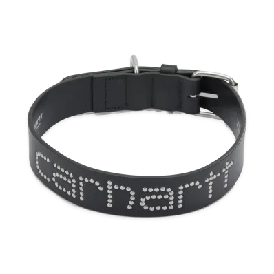 Carhartt WIP Script Studs DOG Collar "Black"