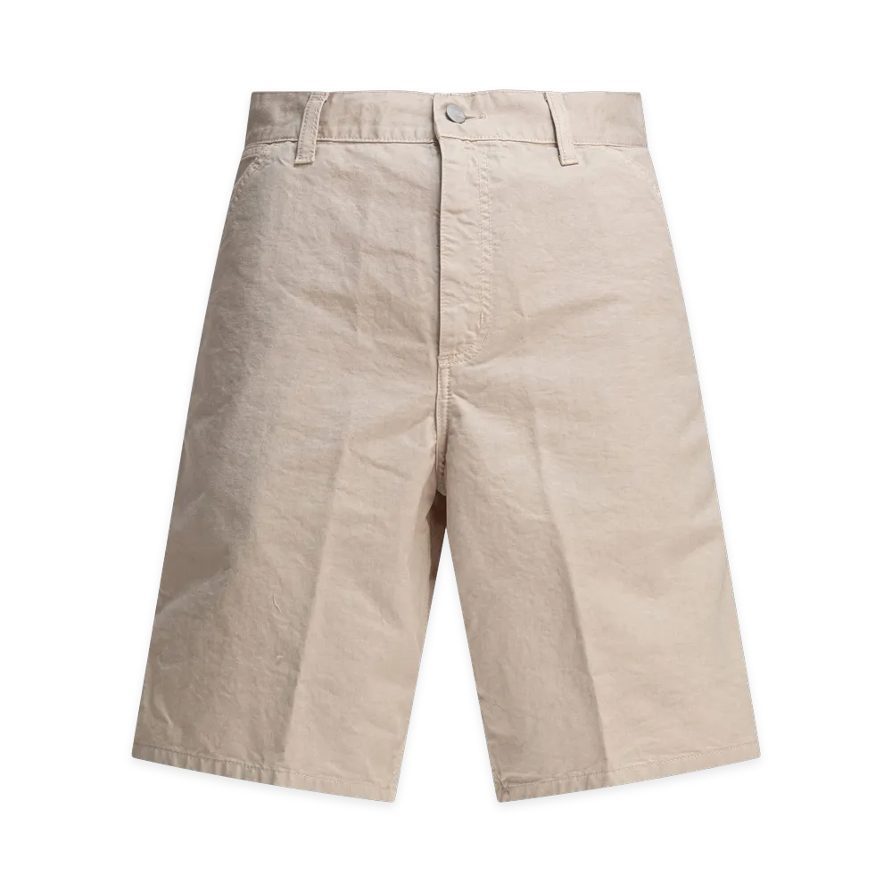 Carhartt WIP Single Knee Shorts "Beige"