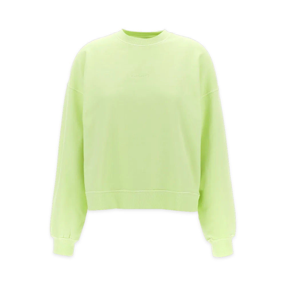 Carhartt WIP Women's Benton Sweatshirt "Green"