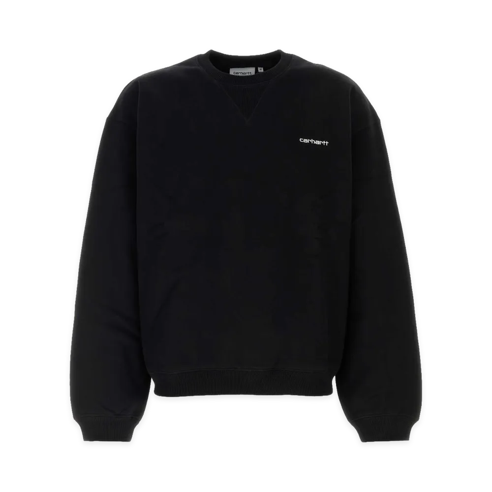 Carhartt WIP Cotton Blend Ebbert Sweat "Black"