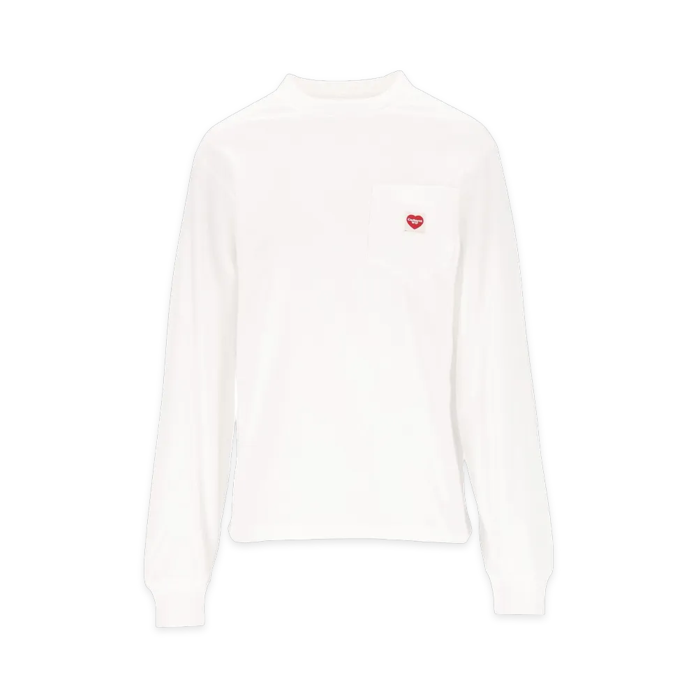 Carhartt WIP Women's Long Sleeve T-Shirt "White"