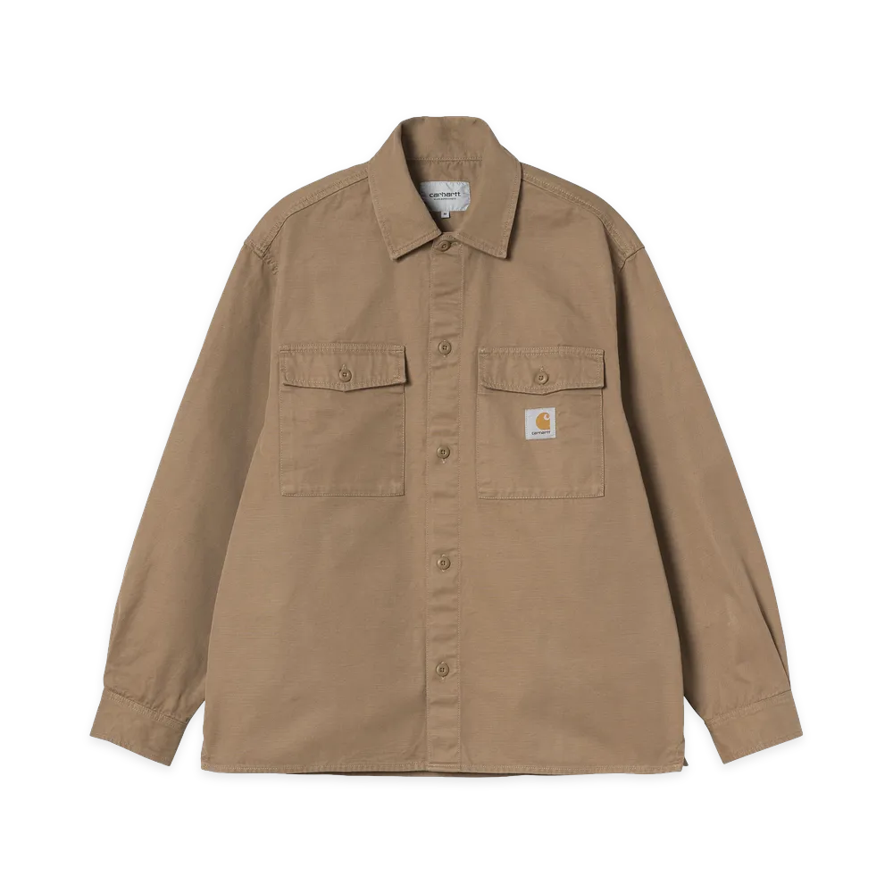 Carhartt WIP Shirts "Brown"