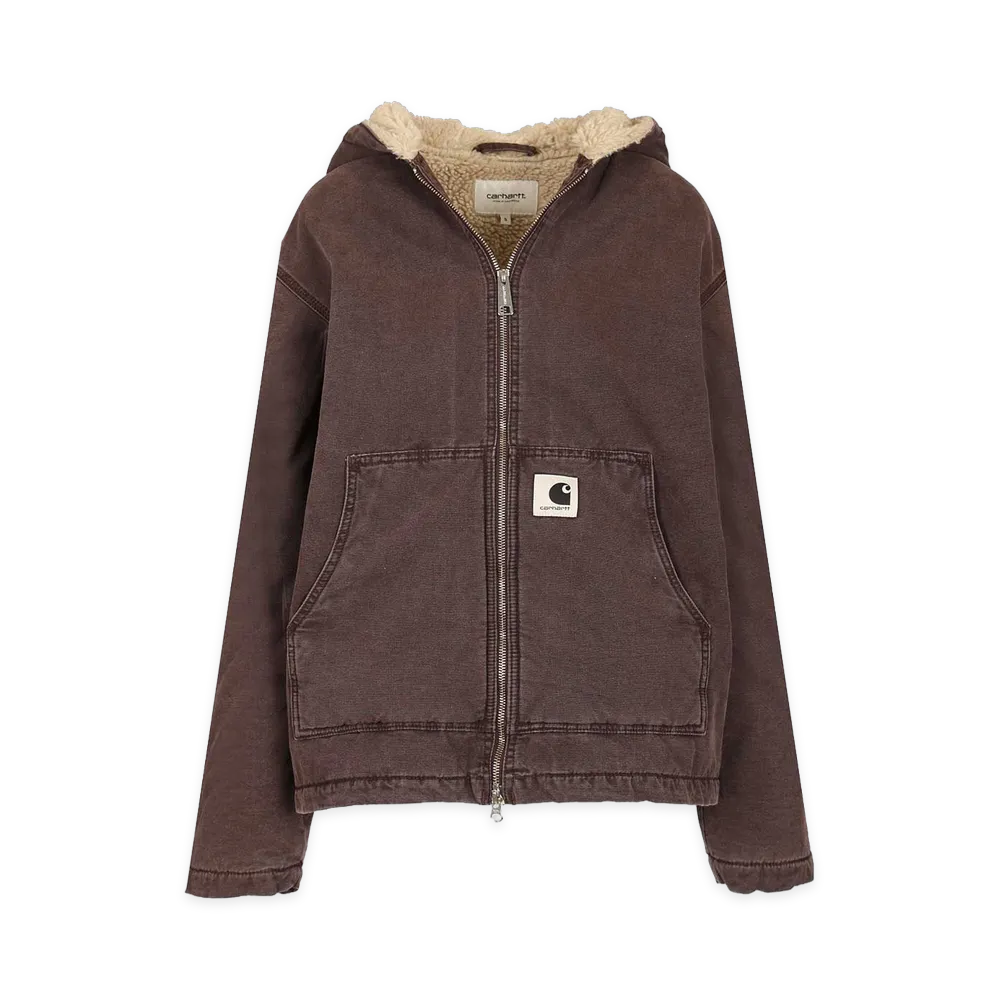 Carhartt WIP Women's Womens Hooded Mitch Jacket "Brown"
