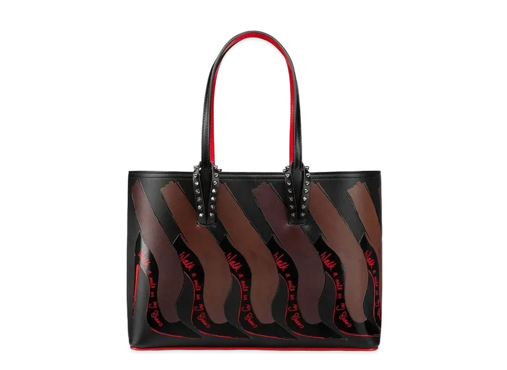 Christian Louboutin Cabata Small "Black/Red"