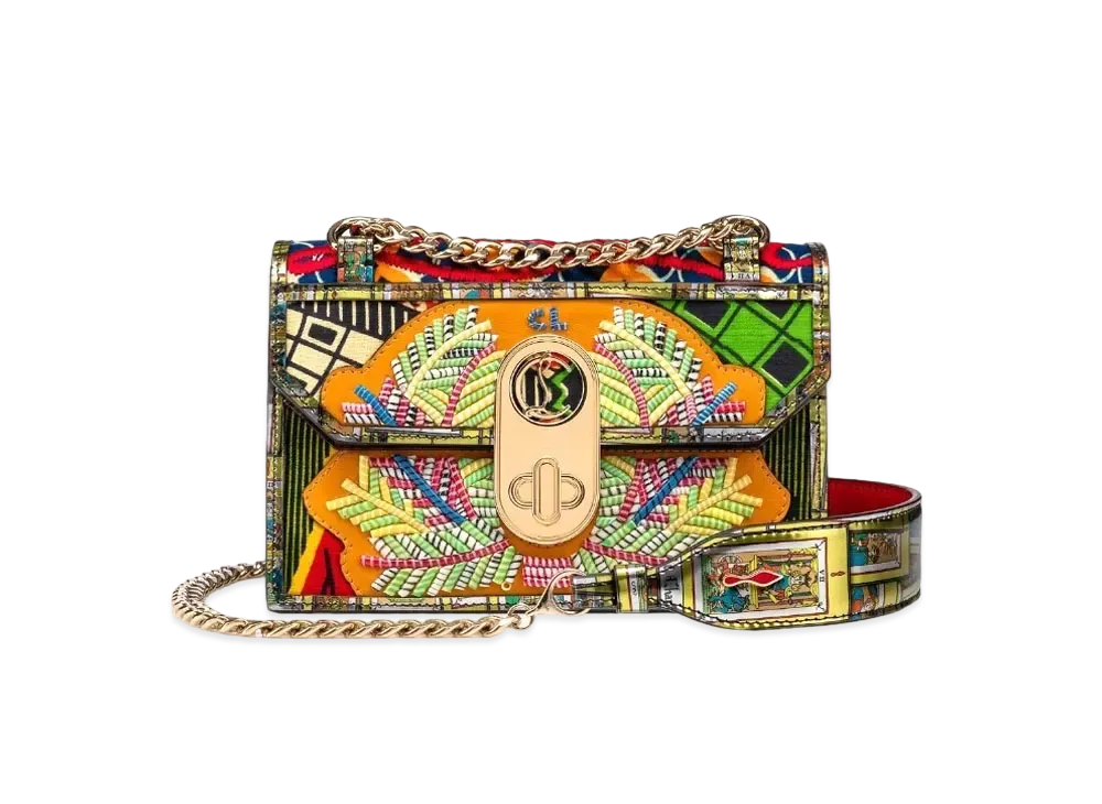 Christian Louboutin Elisa Mini Africaba "Multicolor"