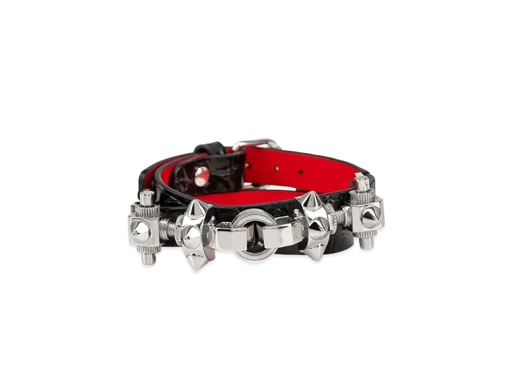 Christian Louboutin Morsetto Bracelet Double "Black/Silver"
