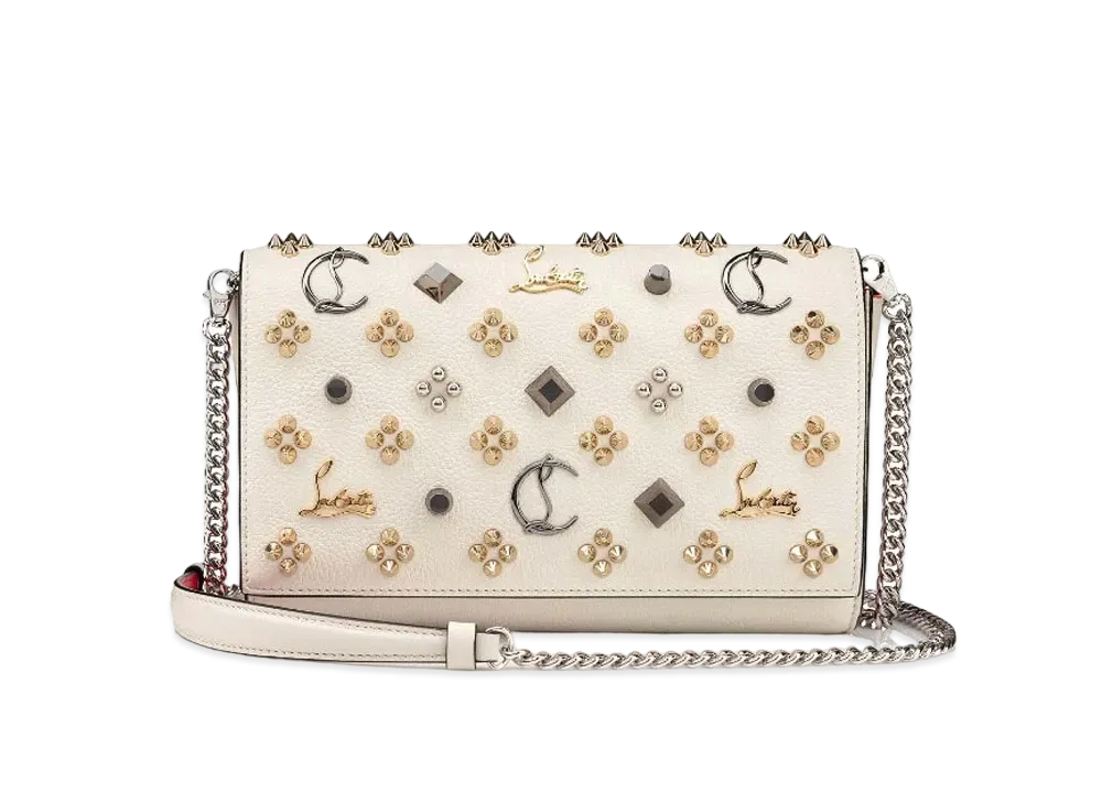 Christian Louboutin Paloma Clutch "White"