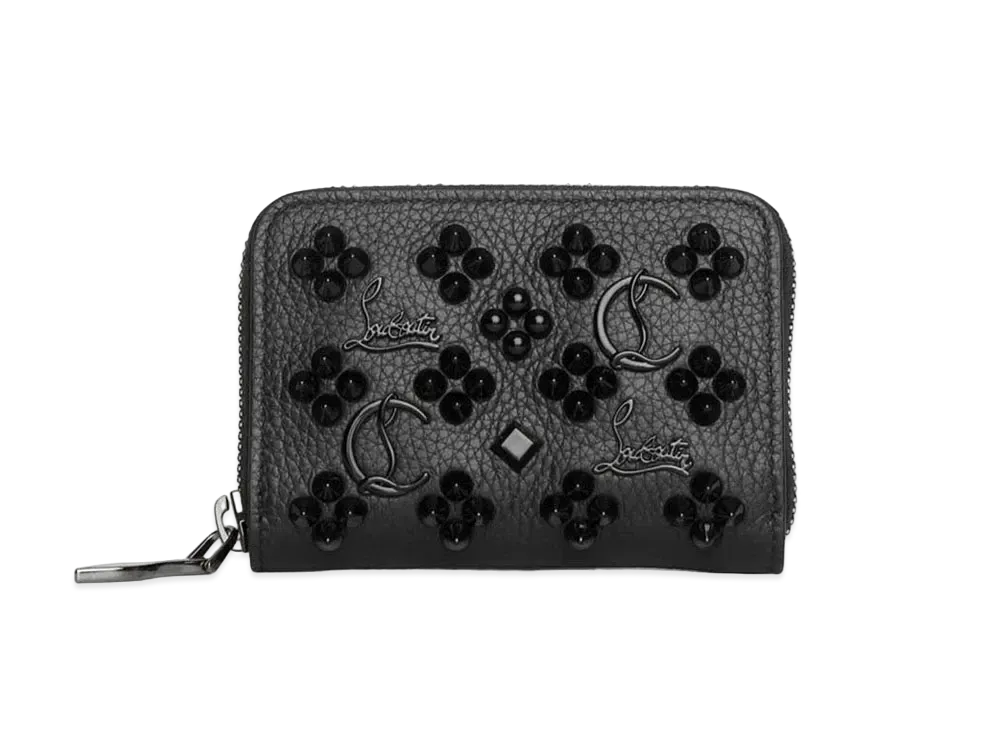 Christian Louboutin Panettone Coin Purse "Black/Ultrablack"