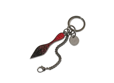 Christian Louboutin Red Sole Keyring "Gunmetal"
