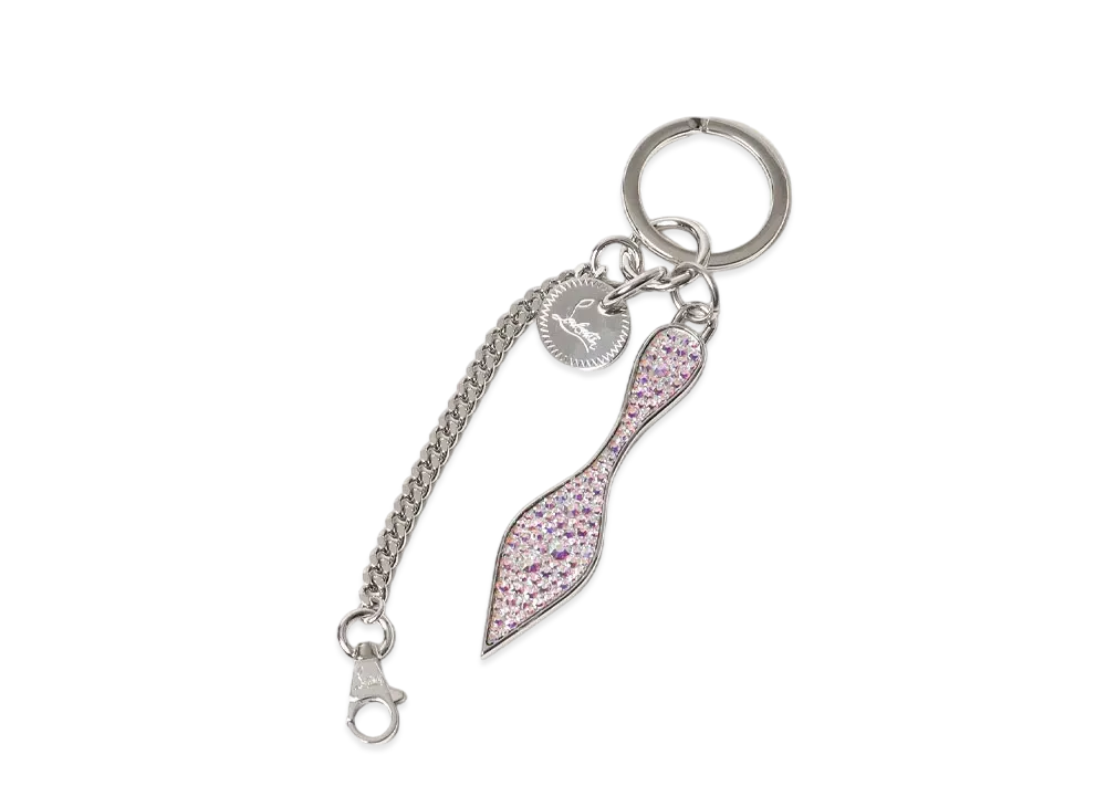 Christian Louboutin Red Sole Keyring "Silver"