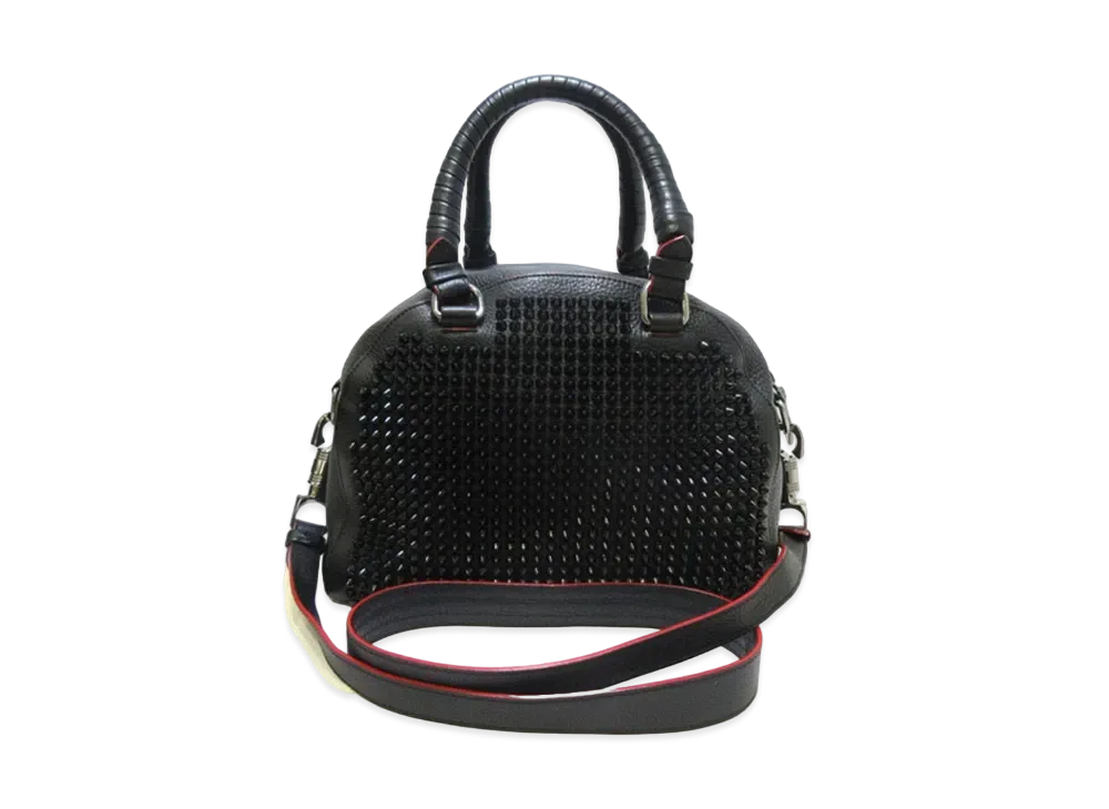 クリスチャン ルブタン パネトーネ スタッズ レザー 2Way 