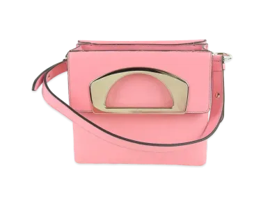 Christian Louboutin Passage Leather Shoulder Bag "Pink"