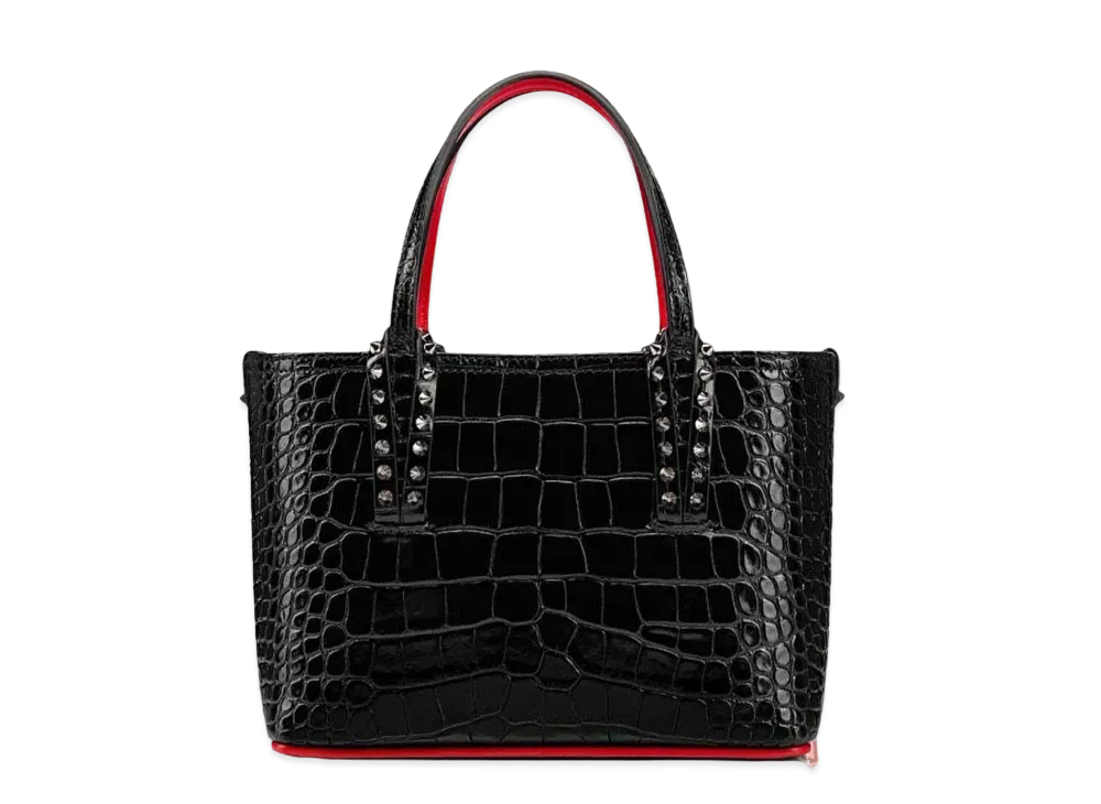 Christian Louboutin Cabata E/W Mini "Black"