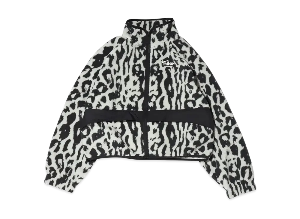 Nike AS W NSW Jacket Sherpa AOP Animal "Gray"