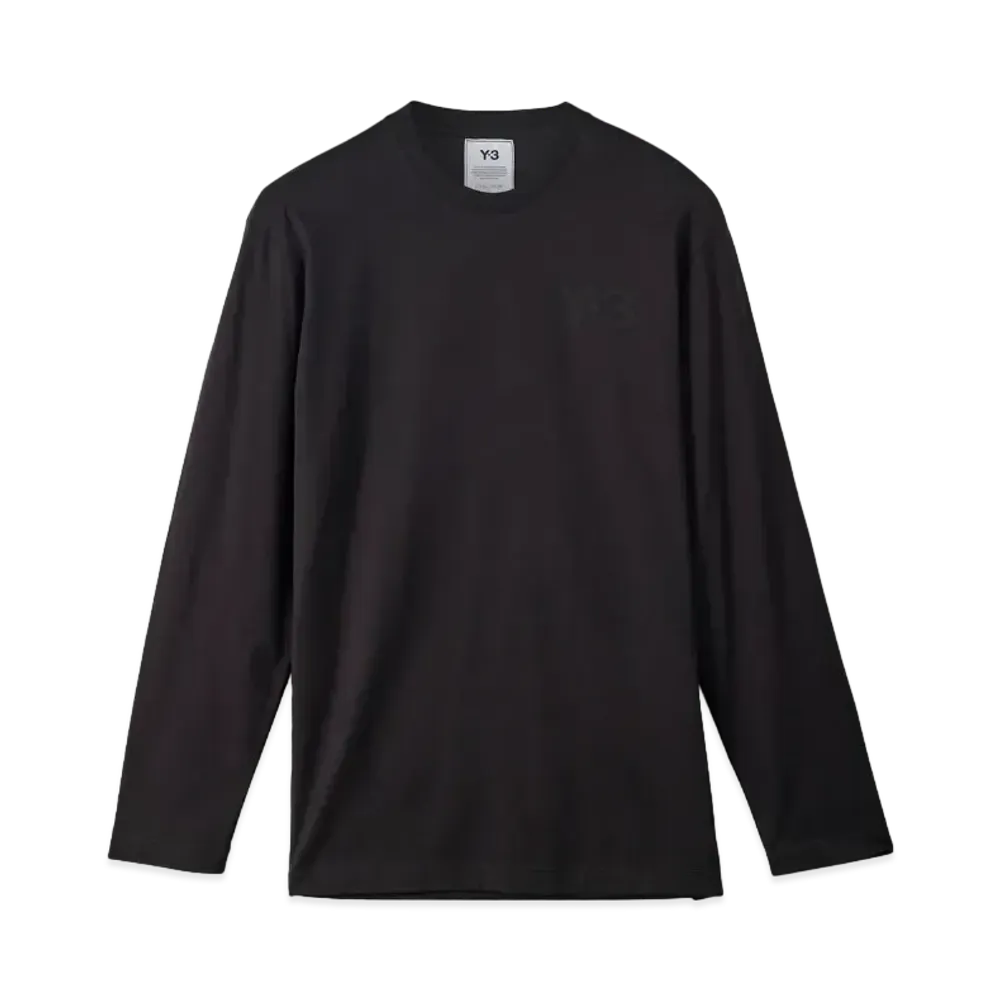 Y-3 M Classic Chest Logo LS Tee "Black"