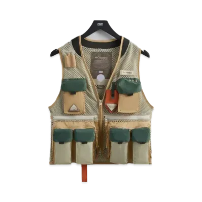 Kith x Columbia PFG Cool Creek Vest "Light Aloe"