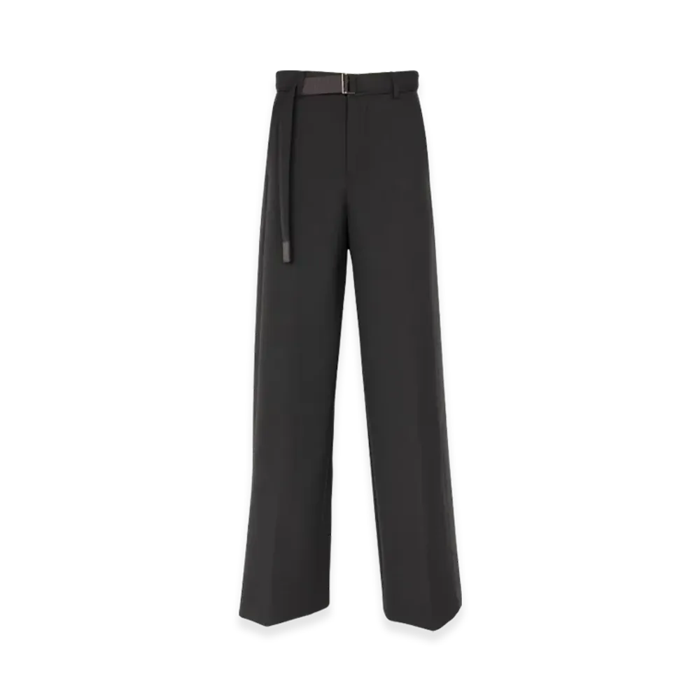 sacai Suiting Bonding Pants "Black"