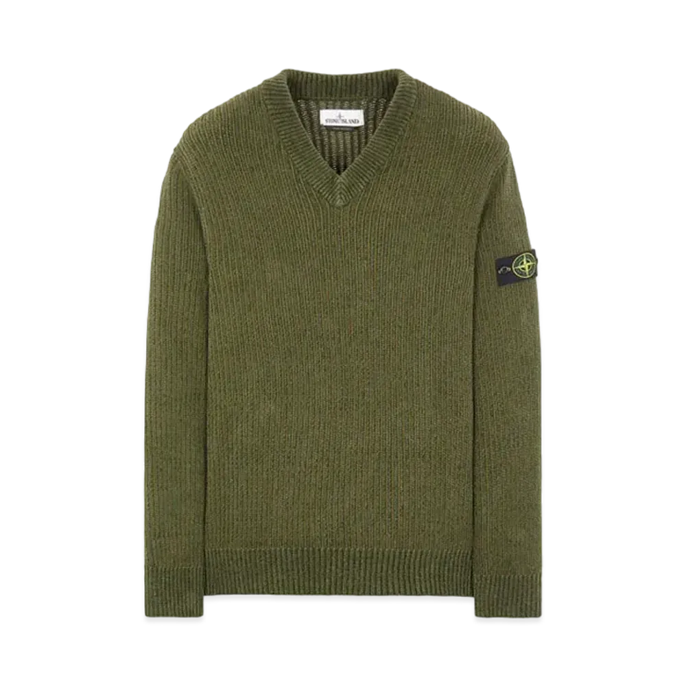 Stone Island 554A5 COTTON CHENILLE "Sage Green"