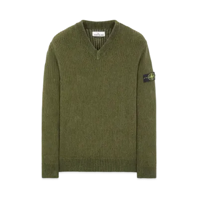 Stone Island 554A5 COTTON CHENILLE "Sage Green"