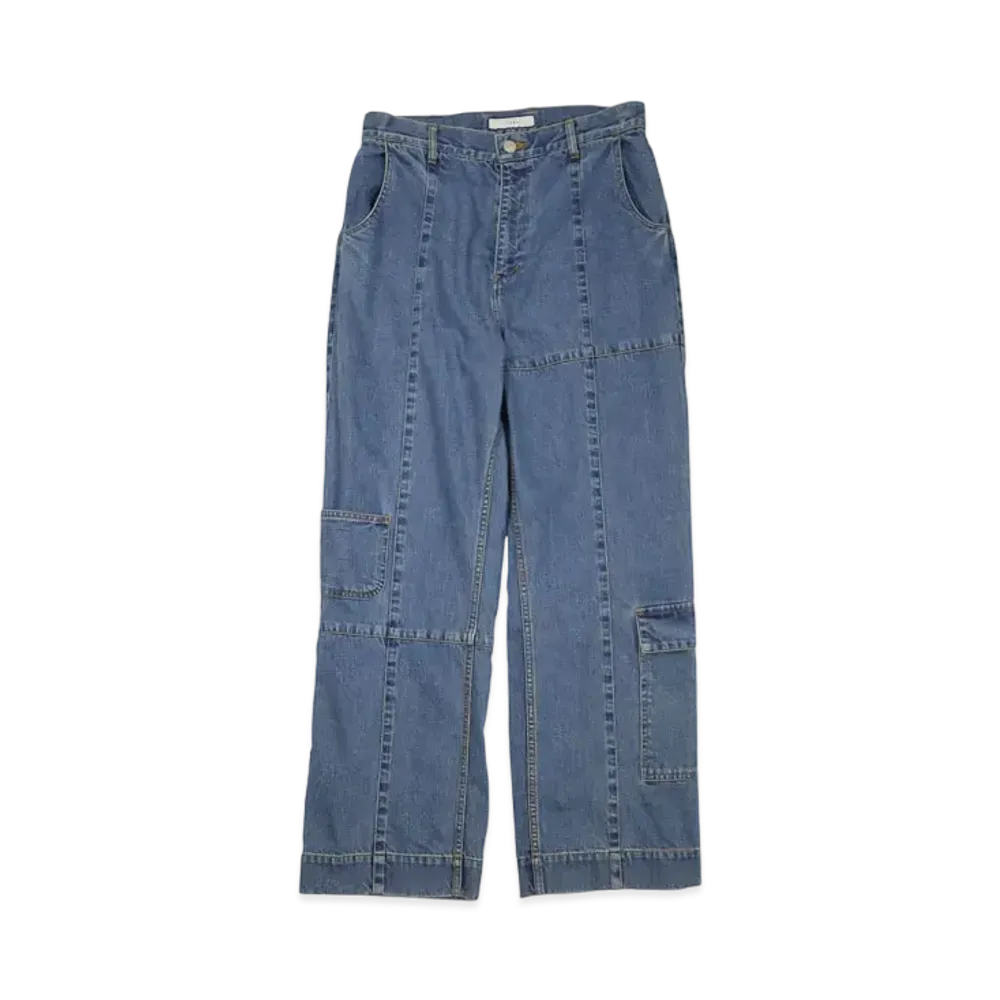 JieDa DENIM CARGO PANTS "INDIGO"