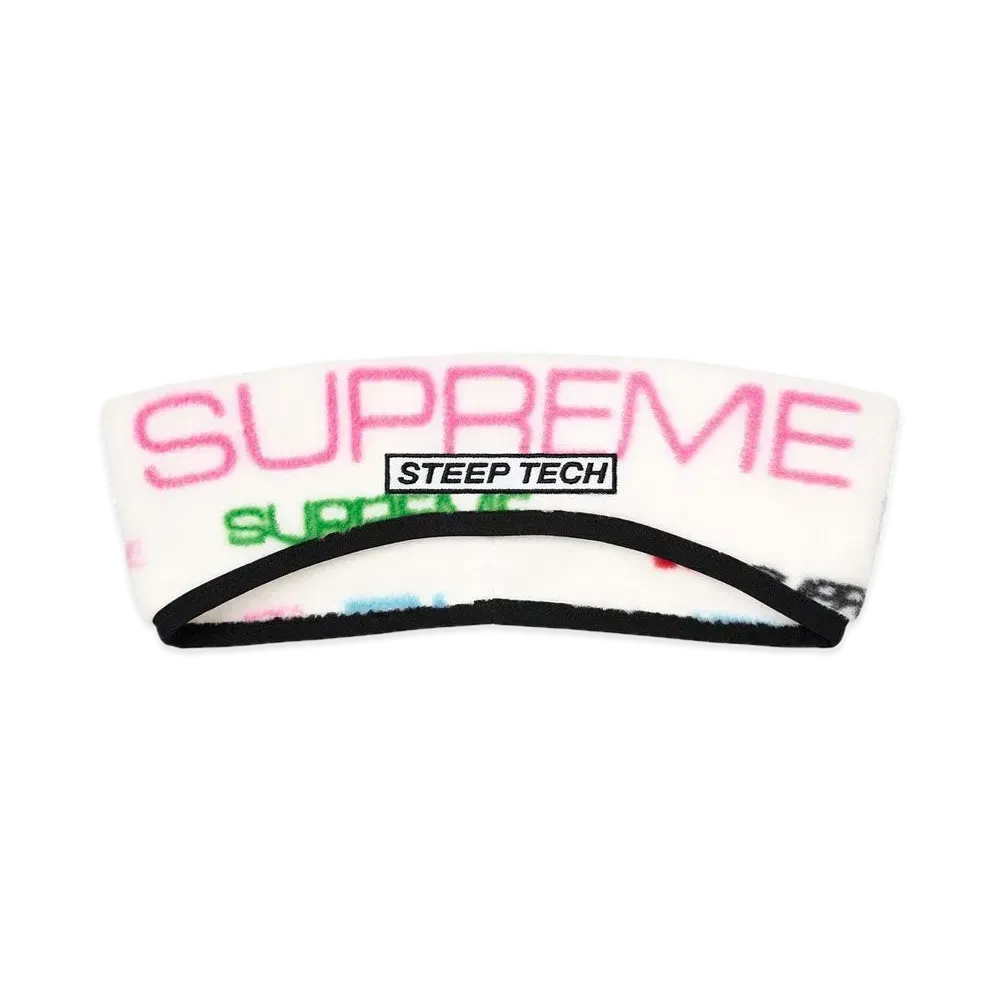 Supreme x The North Face Tech Headband "White Pink" NN52150I / NF0A7QH4