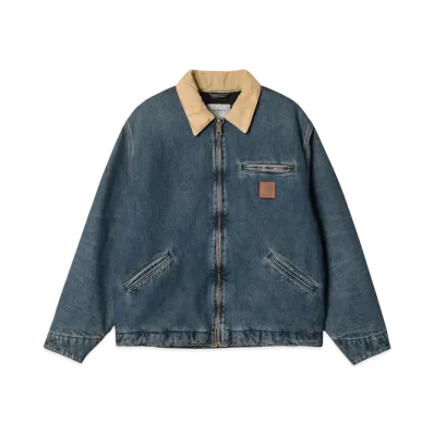 Carhartt WIP OG Detroit Jacket "Blue / Dusty H Brown"