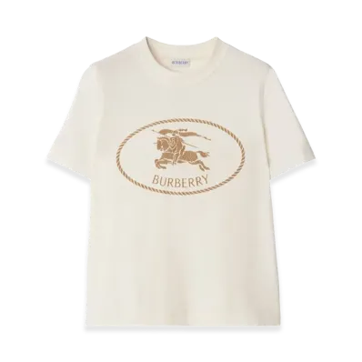 Burberry Women's Cotton T-Shirt "White"