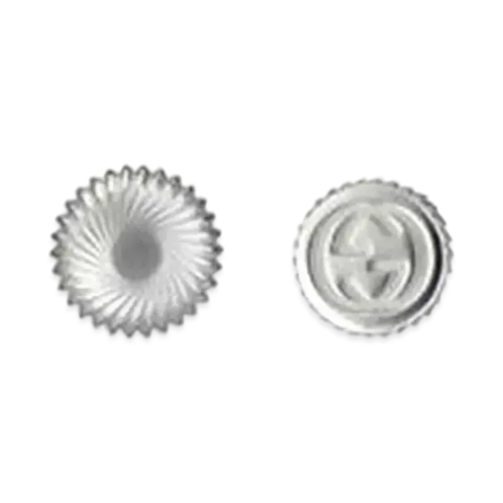 GUCCI Square And Round Stud Earrings
