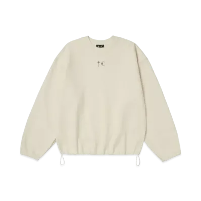THUG CLUB Color Emblem Sweatshirt "Ivory"