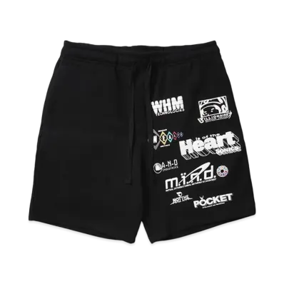 BILLIONAIRE BOYS CLUB BB WHM SHORTS "BLACK"
