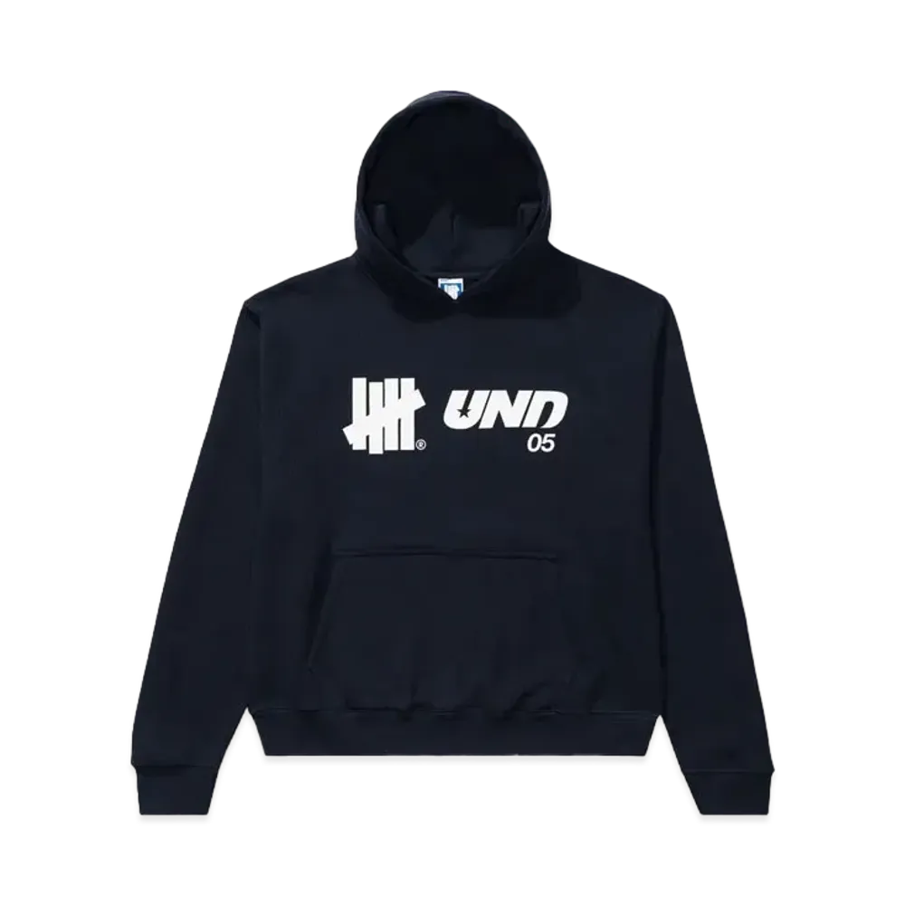 UNDEFEATED Logos Pullover Hood "Black"