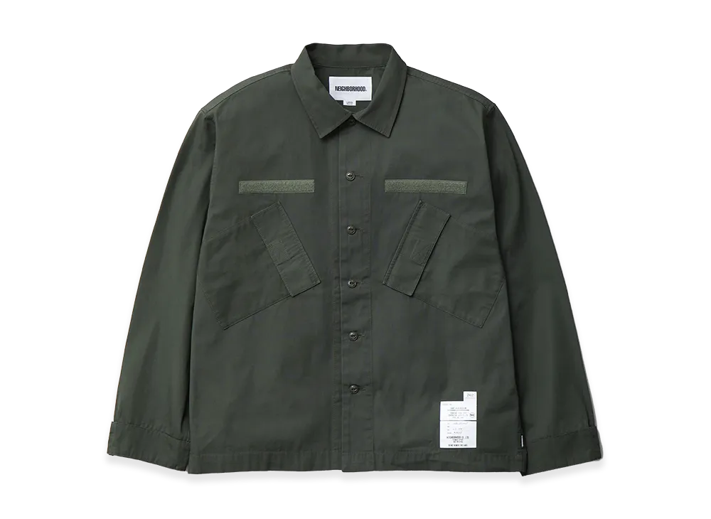 NEIGHBORHOOD Slant Pocket Shirt LS "Olive Drab"