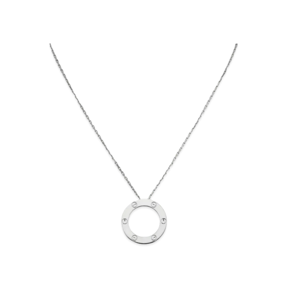 Cartier Love Necklace "White Gold"