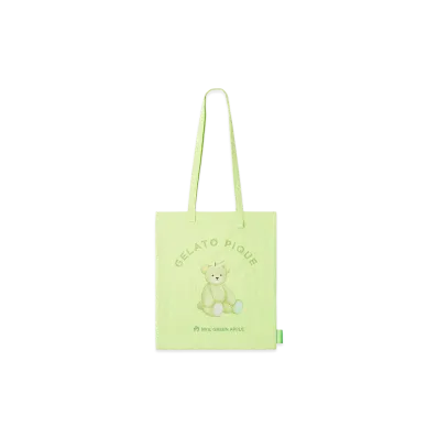GELATO PIQUE x Mrs. GREEN APPLE One Point Tote Bag "Green"