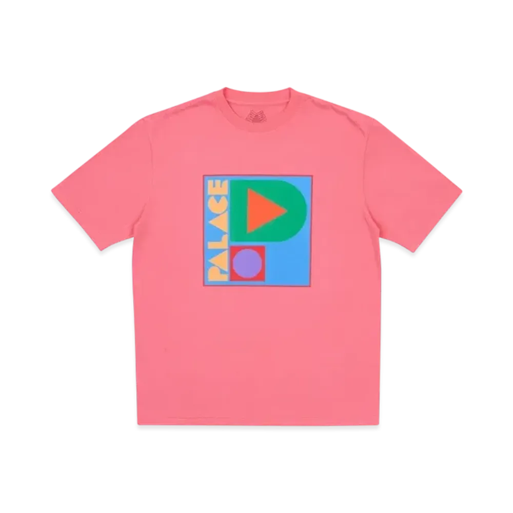 PALACE Geo P T-Shirt "Pink"