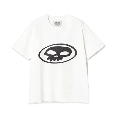 BEAMS x FUTURE ARCHIVE Skull Print Tee "White"