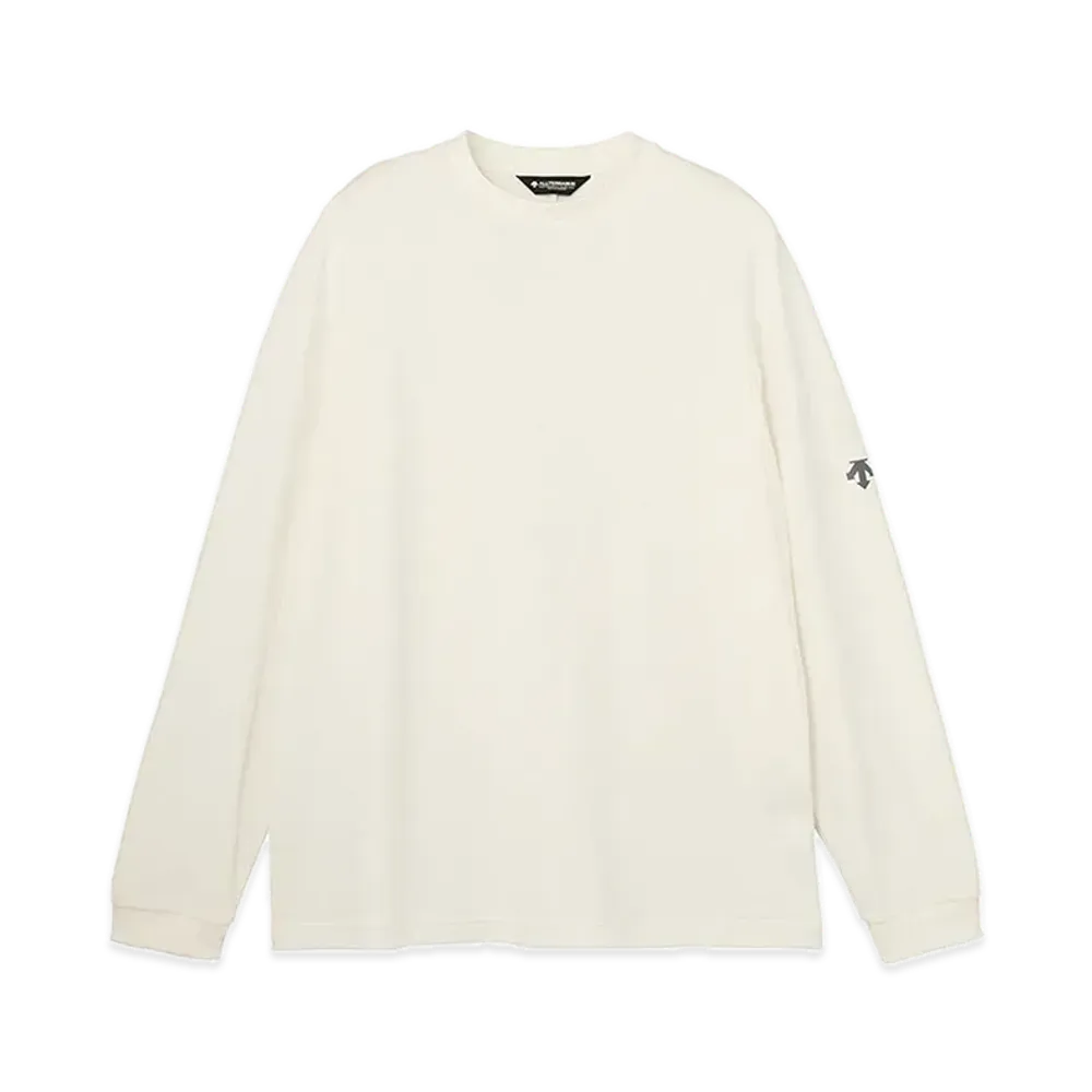 DESCENTE ALLTERRAIN Cordura Long Sleeve Crew "Egret White"