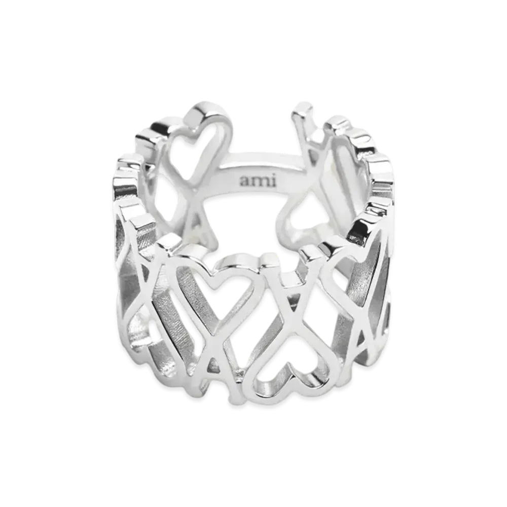 AMI PARIS Amidoucourt Ring "Silver"