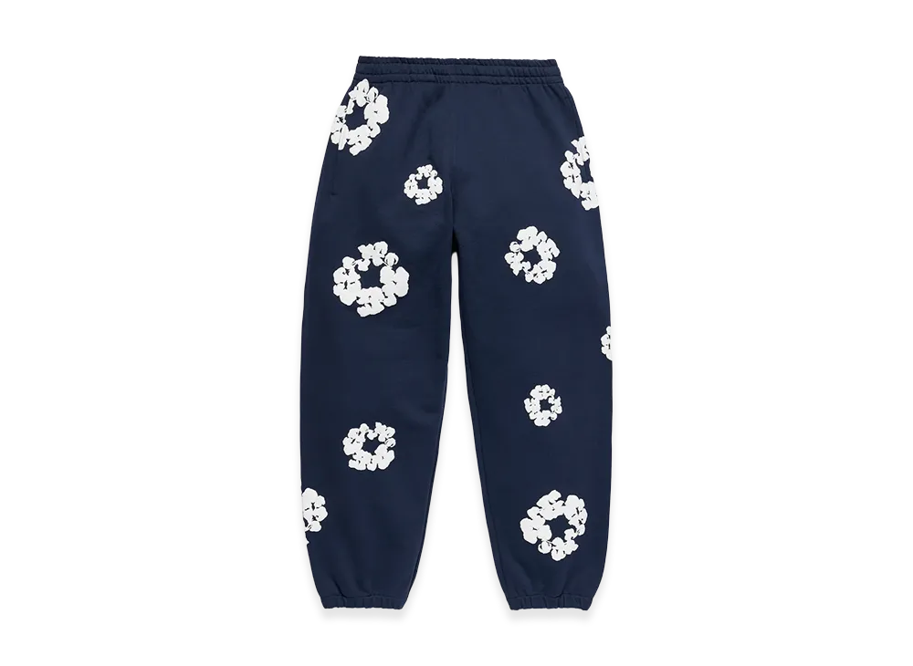 DENIM TEARS Cotton Wreath Sweatpants "Navy"