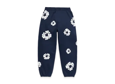 DENIM TEARS Cotton Wreath Sweatpants "Navy"