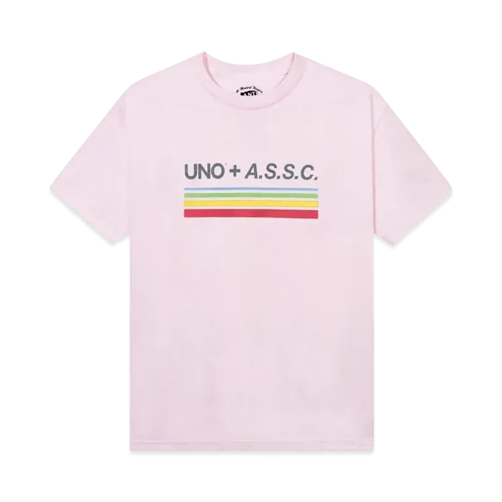 ANTI SOCIAL SOCIAL CLUB x UNO Wild Reflective Tee "Light Pink"
