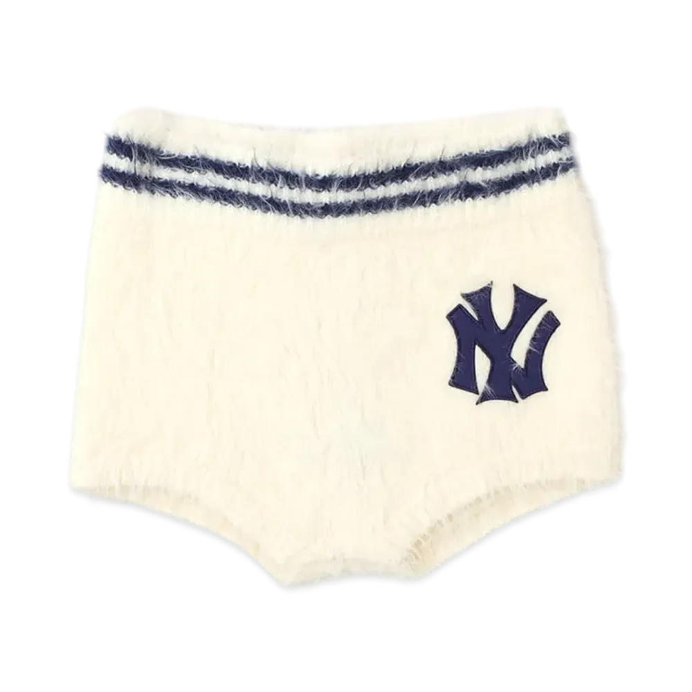 atmos x MLB Shaggy Knit Short Pants "White"