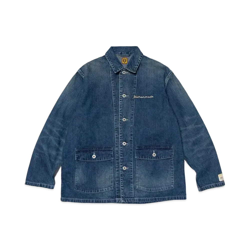 HUMAN MADE Denim Coverall Jacket "Indigo"