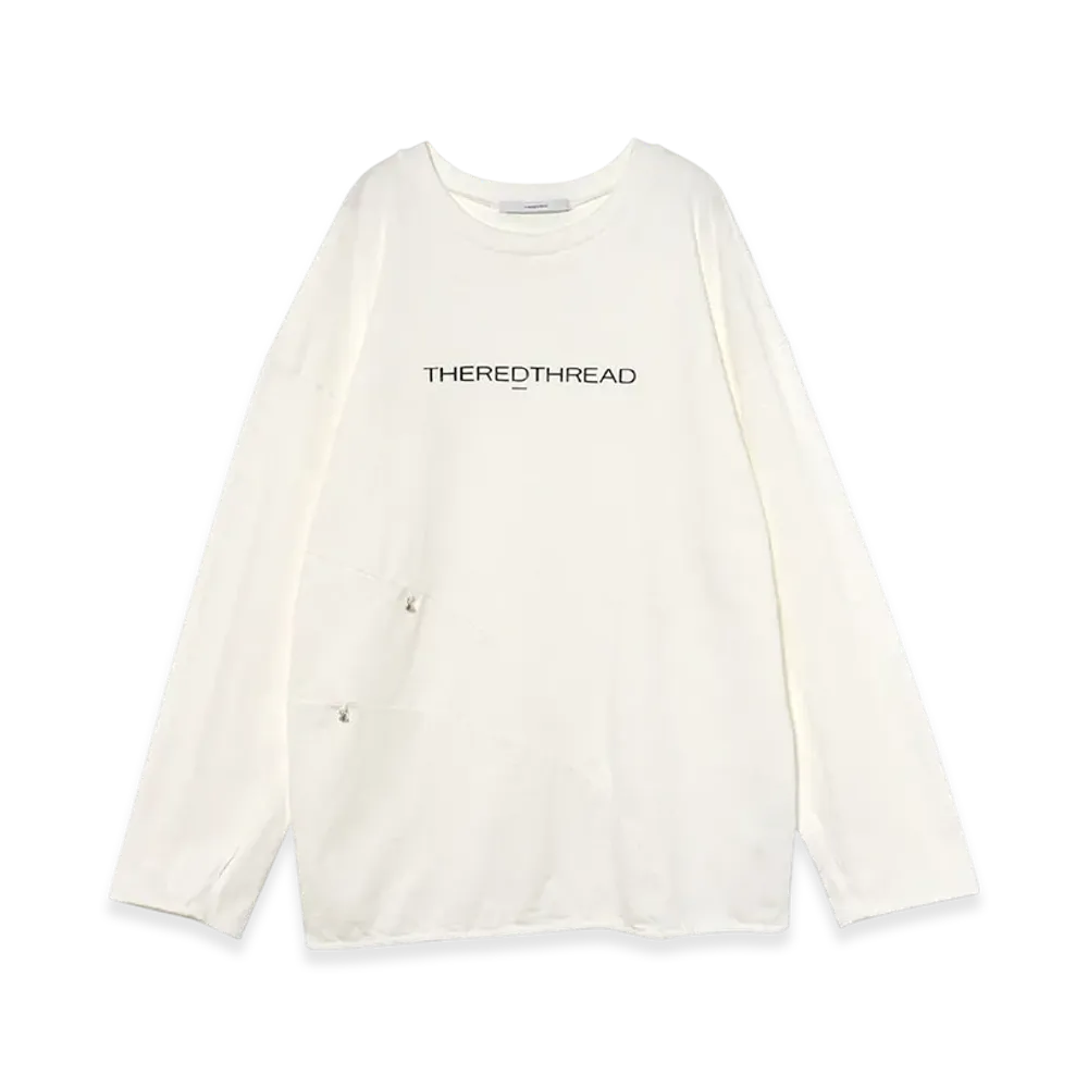 THEREDTHREAD G Tech Magnet T-Shirt "White"