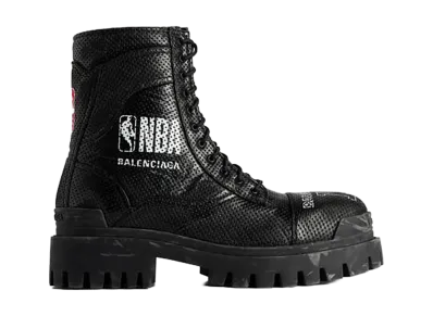 NBA × Balenciaga Combat Strike Boots "Black"