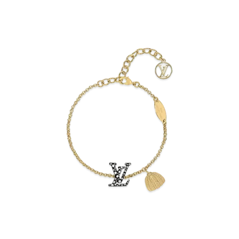 Louis Vuitton x Yayoi Kusama LV Iconic Infinity Dots Bracelet "Noir/Blanc"